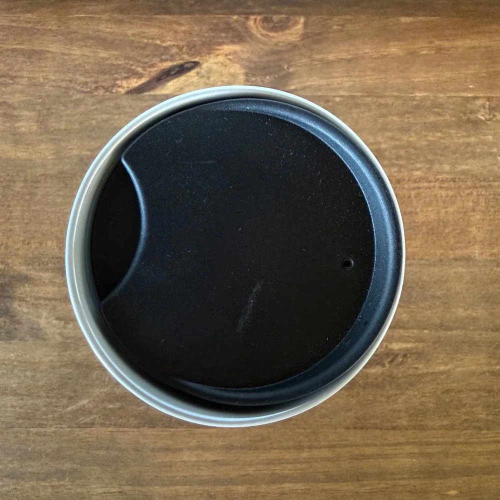 Starbucks Halloween 2020 Black Cat Moon Stars Ceramic Travel Tumbler 12 oz New